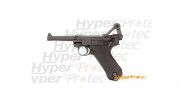 Réplique pistolet airsoft CO2 KWC P08 full metal canon 4 pouces - cal 6mm