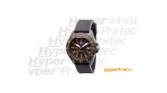 Montre Lumi-time orange robuste by Greiner