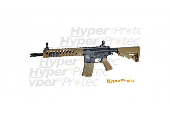 Fusil airsoft AEG SLV Armalite light Tactical M15 TAN cal 6mm bbs