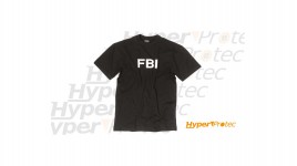 Tee-shirt noir agent du FBI taille au choix
