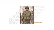 Gilet tactique Coyote warrior multi-poches ajustable et modulaire