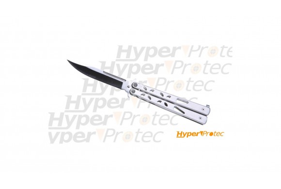 Couteau papillon tout acier Max Balisong