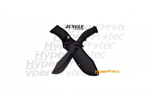 Petite machette Jungle Monster avec lame Bowie et étui