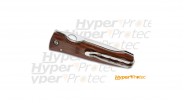 Couteau pliant Mcusta seki Elite en bois lame SPG2
