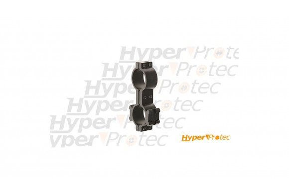 Montage tactique double rail RIS fixation de 18 et 25 mm 