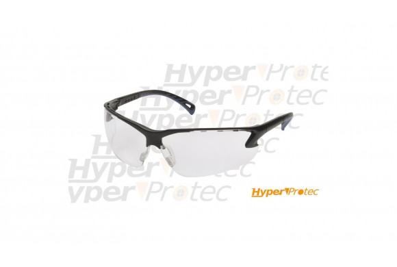 Lunette de protection branches ajustables verres transparents