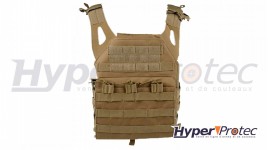 Gilet tactique type JPC Coyote - Coyote