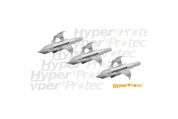 3 pointes de chasse Flying arrow Cyclone - 100 grains