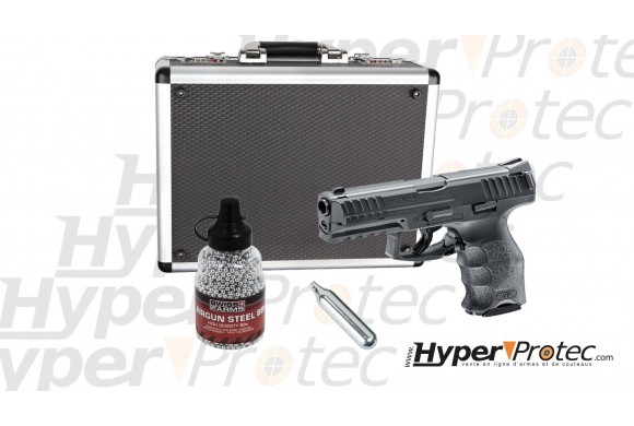 PACK complet H&K VP9 à bille acier 4.5 mm
