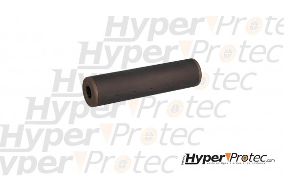 silencieux M6 130 x 32 mm brun pour AEG 14 mm