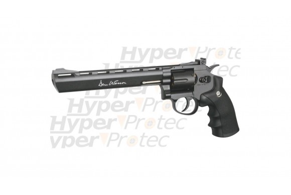 Revolver Dan Wesson noir 8 pouces - airsoft CO2 6 mm