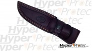 Etui cuir du Poignard de luxe MUELA Setter lame acier Hyper tranchant