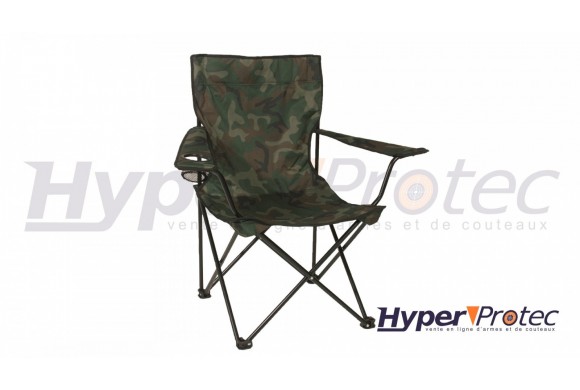 Siège relax pliable de chasse camouflage Woodland