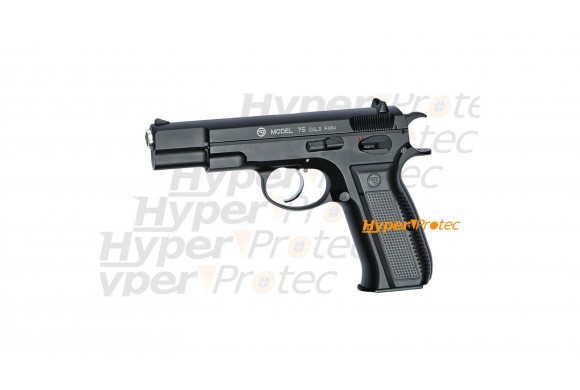 Pack CZ 75 réplique airsoft métal Gaz et CO2 Blowback