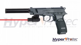 Pack Bersa Thunder 9 Pro culasse fixe CO2 à billes d'aciers