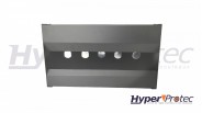 Boitier cible en métal 5 gongs automatique pour arme a plomb