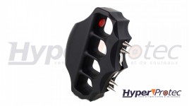 Appareil de défense Piranha Knuckler 2 Poing Americain Taser 2.000.000 Volts 
