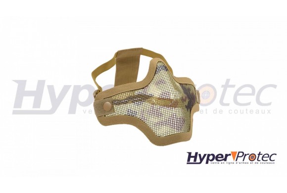 Masque Grillagé Airsoft Ultimate tactical Camouflage Tan