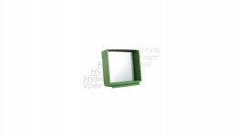 Porte cible plat 17x17cm pour tir au plomb