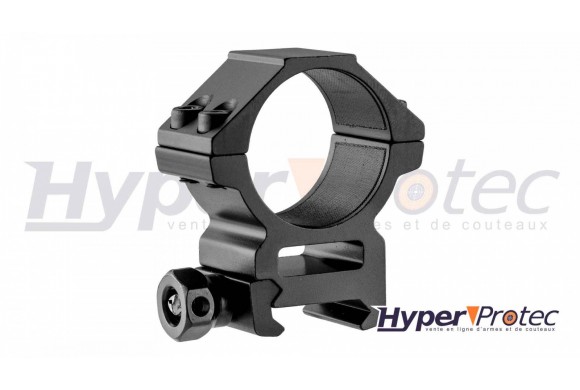 Jeu de deux colliers UTG de 1 pouce sur rail de 22mm élévation medium