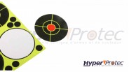 Cible réactive 5 cm autocollantes avec pastiles pour tir au plomb