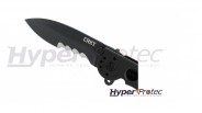 Couteau pliant CRKT M21 lame noir anodisée mixte