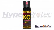 Bombe Lacrymogène KO Jet Gel Poivre 100 ml