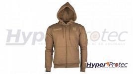 Gilet À Capuche Dark Coyote