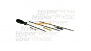 Kit de nettoyage pour 22LR baguette acier