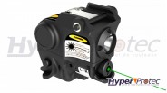 lampe à led puissante et Viseur Laser VERT X Speed