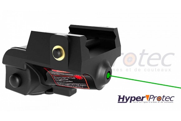 Designateur laser vert pour arme de poing
