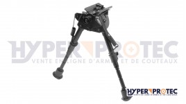 Bipied métal tête articulée pour carabine