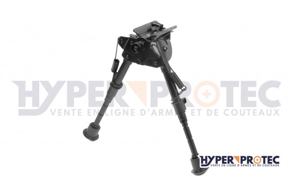 Bipied métal tête articulée pour carabine