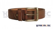 Ceinture Cuir Mil-Tec Brun de 110 à 130cm au choix 
