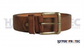Ceinture Cuir Mil-Tec Brun de 110 à 130cm au choix 