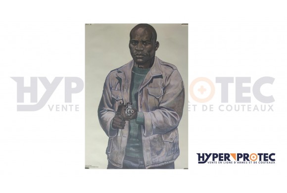 Poster cible Pierre - 89 x 64 cm
