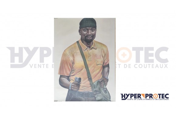 Poster cible Mike - 89 x 64 cm