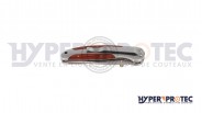 Couteau pliant Herbertz lame mixte manche en pakka