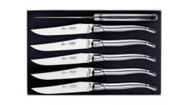 Coffret cadeau Laguiole plein manche guilloché