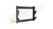 Support noir pour katana à fixer au mur - 2 places