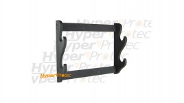 Support noir pour katana à fixer au mur - 2 places