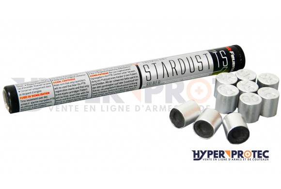 Stardust ST argent - Fusée Pour Pistolet D'Alarme