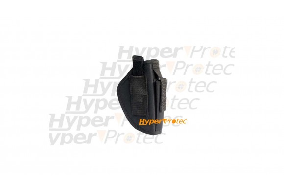 Holster de ceinture noir cordura pour port arme