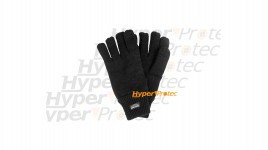 Gants noirs extensibles Thinsulate - taille moyenne 8 à 10