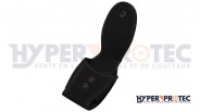 Porte menottes noir avec bouton pression