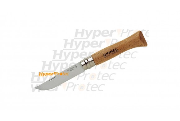Couteau de poche Opinel Numéro 6 lame inox