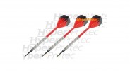 Jeu de 3 fléchettes soft Hell Fire 3 pour cible électronique