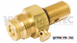 Valve simple CO2 pour bouteille paintball
