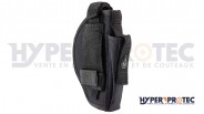 Holster de ceinture noir cordura pour port arme