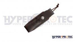 Etui Opinel marron à bouton pression pour couteau 12.5 cm